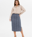 Юбка женская Ю-17 (футер с лайкрой)